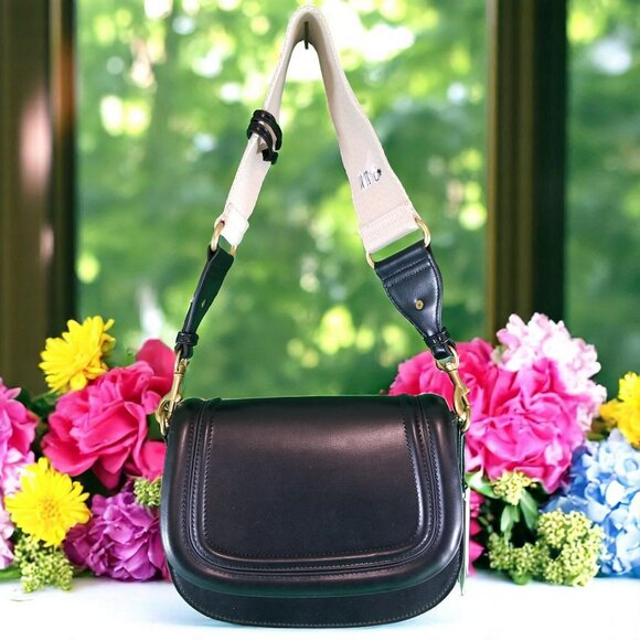 Zara Black Purse Shoulder Bag NWT With Extra Strap 14349 - Picture 8 of 8